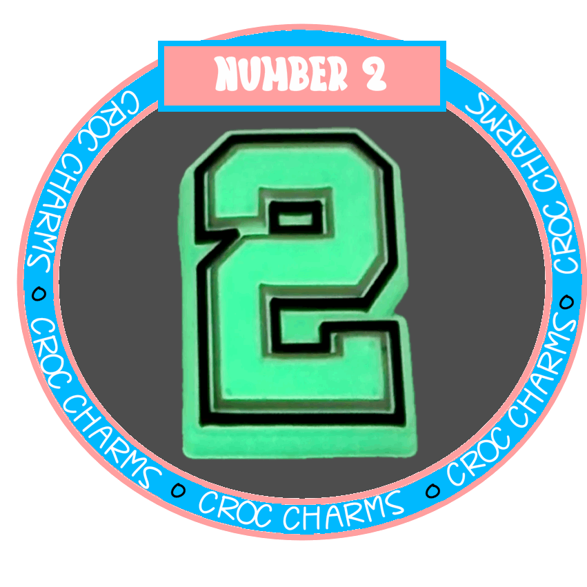 Number 2 (Glow in the Dark)