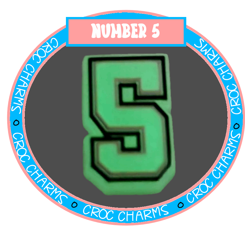 Number 5 (Glow in the Dark)