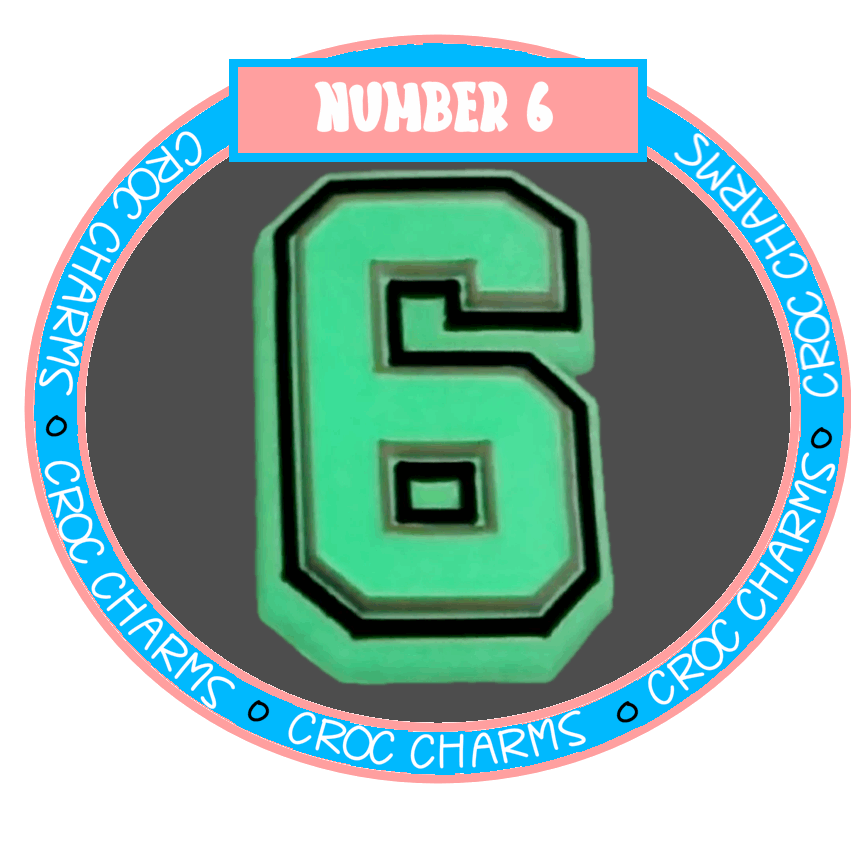Number 6 (Glow in the Dark)