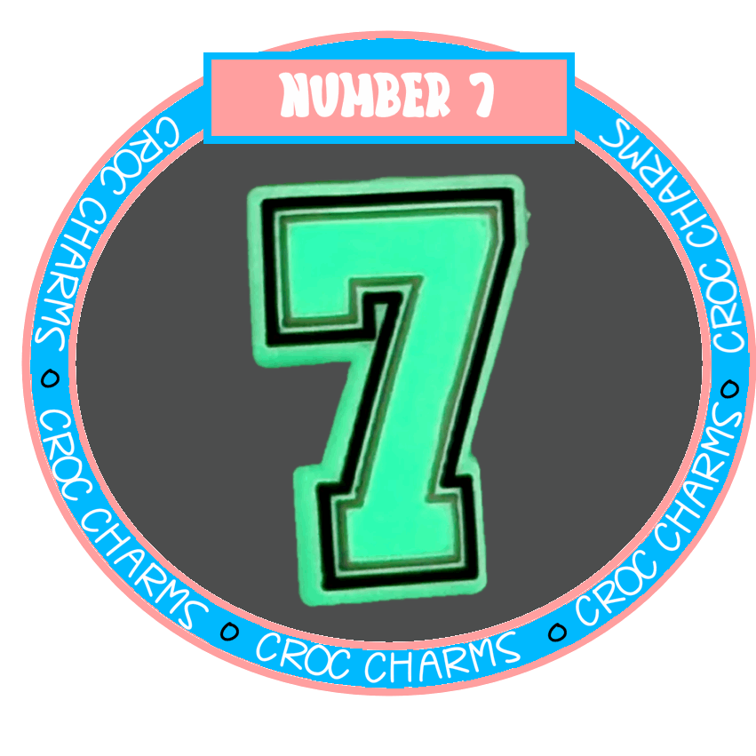 Number 7 (Glow in the Dark)