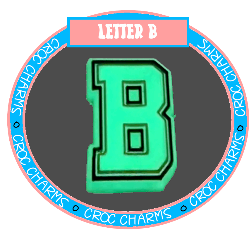 Letter B (Glow in the Dark)