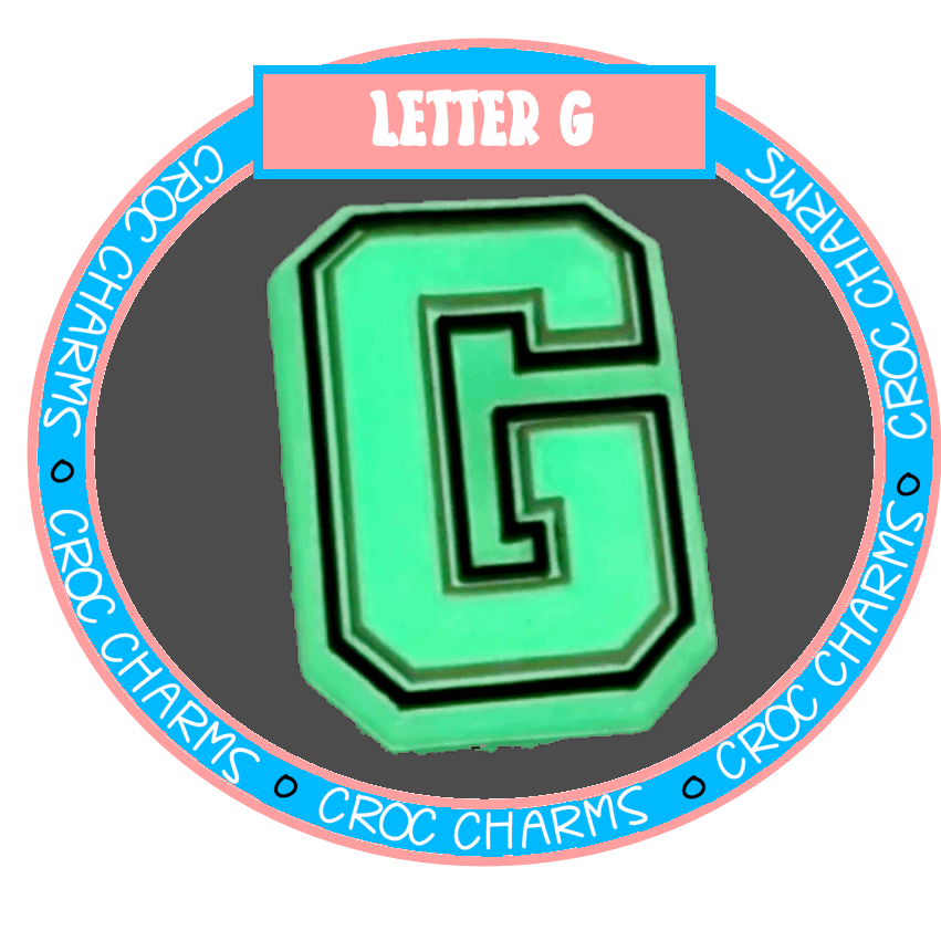 Letter G (Glow in the Dark)