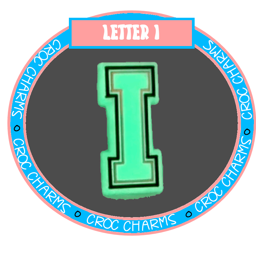 Letter I (Glow in the Dark)