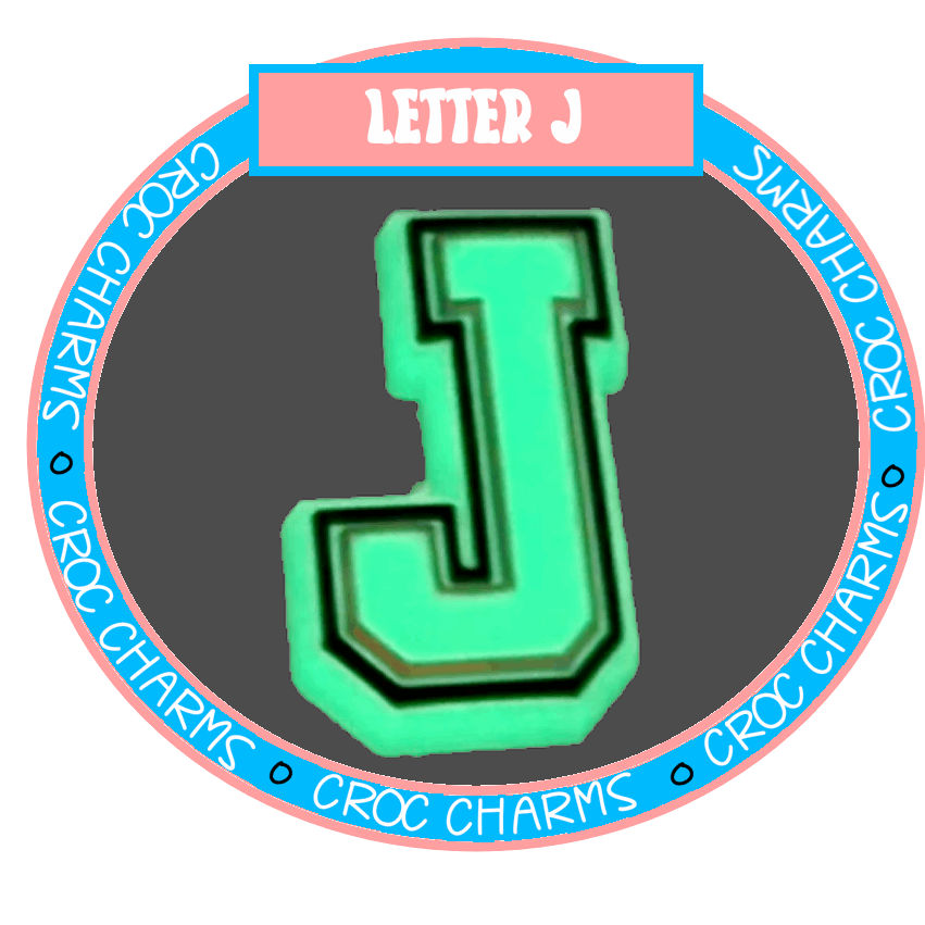 Letter J (Glow in the Dark)