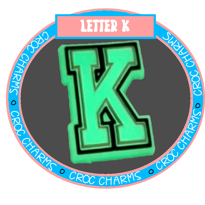 Letter K (Glow in the Dark)