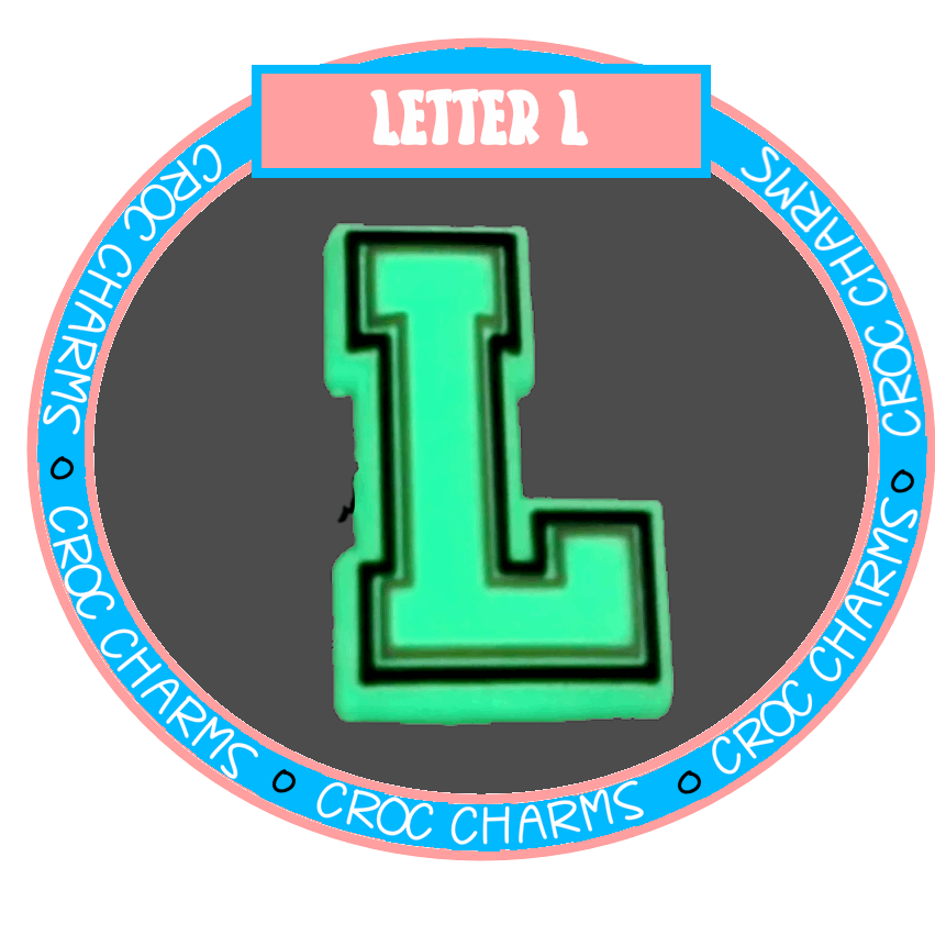 Letter L (Glow in the Dark)