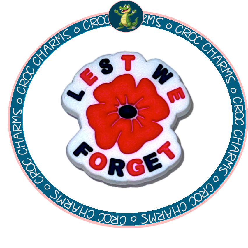 Less we Forget Red & Black