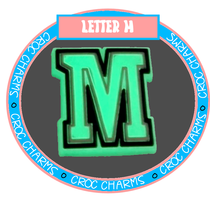 Letter M (Glow in the Dark)