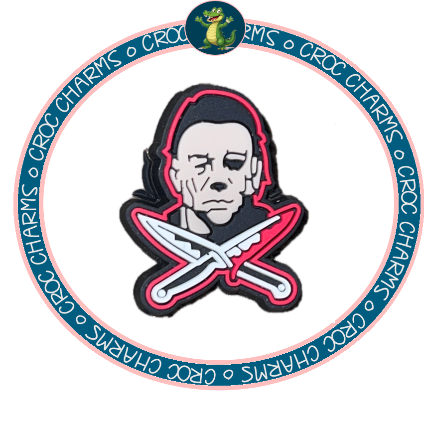 Michael Myers 2 crossed knifes