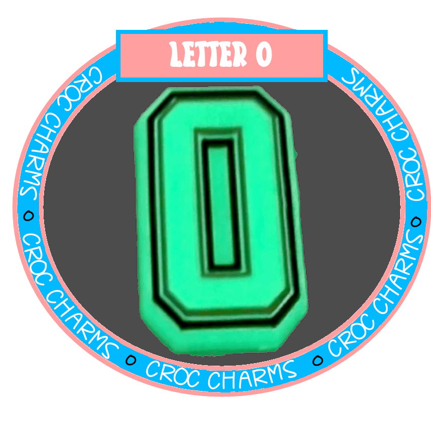 Letter O (Glow in the Dark)