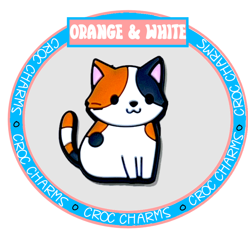 Orange and White