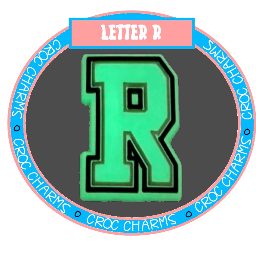 Letter R (Glow in the Dark)