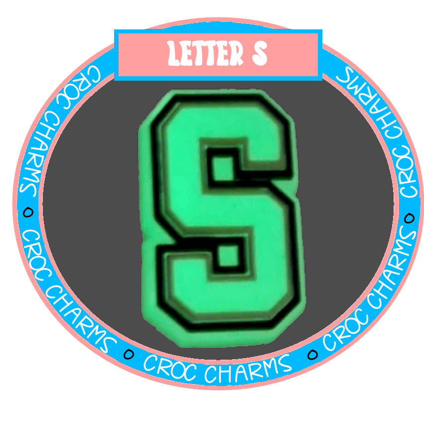 Letter S (Glow in the Dark)
