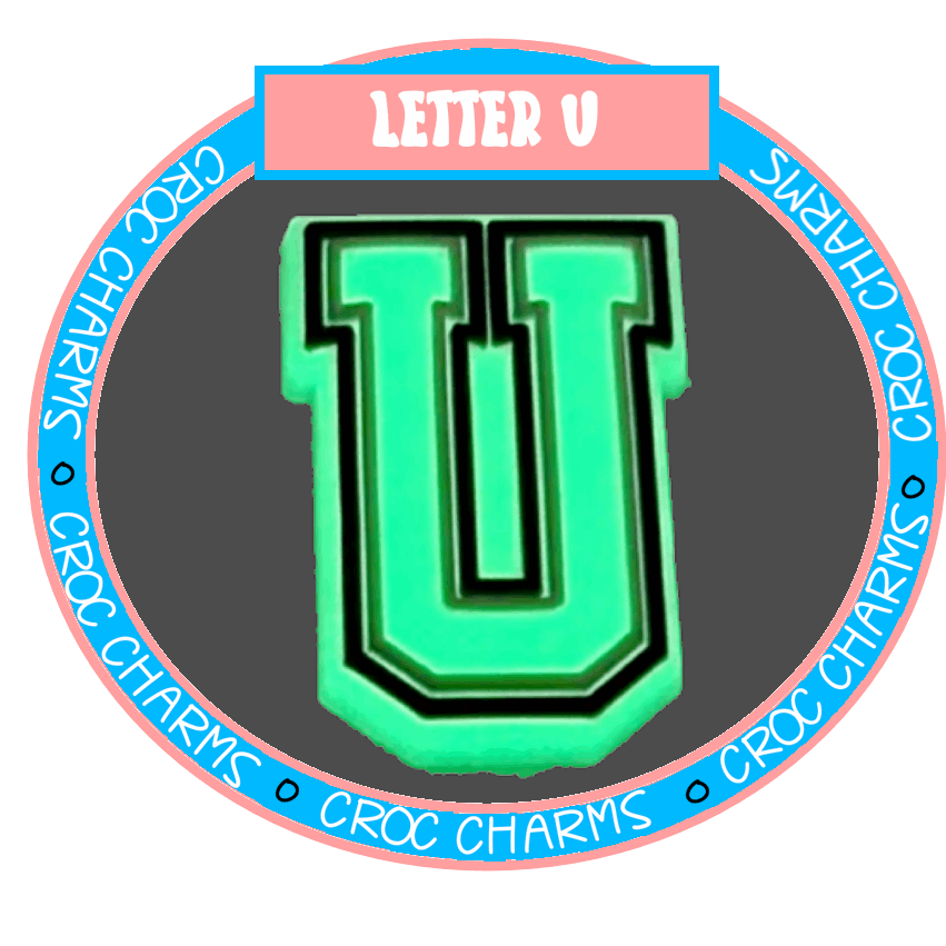 Letter U (Glow in the Dark)