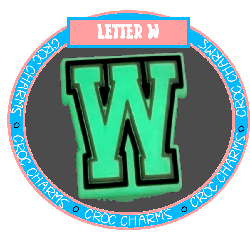 Letter W (Glow in the Dark)