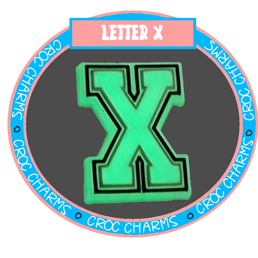 Letter X (Glow in the Dark)