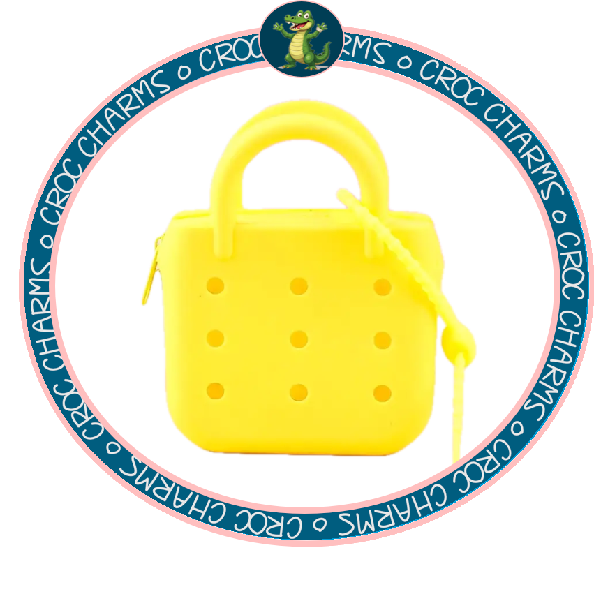 Yellow Bag Style Purse