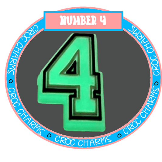 Number 4 (Glow in the Dark)