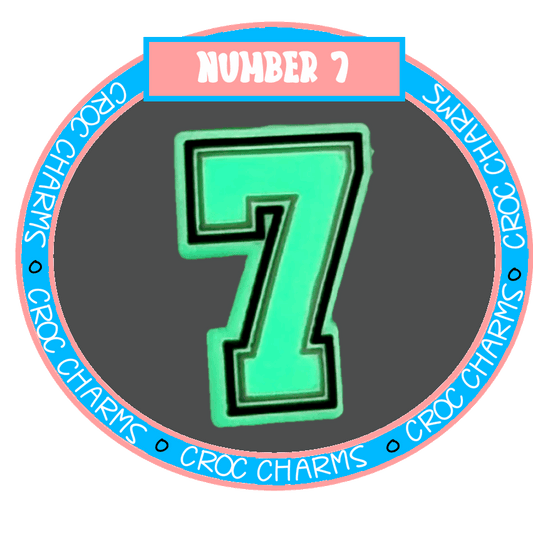 Number 7 (Glow in the Dark)