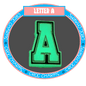 Letter A (Glow in the Dark)