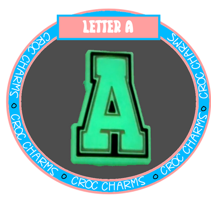 Airdrieonians x 5 Charms (GLOW IN THE DARK A,F,C)