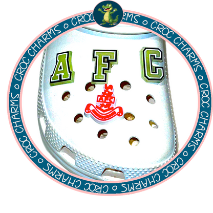 Airdrieonians x 4 Charms (GLOW IN THE DARK A,F,C)