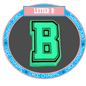 Letter B (Glow in the Dark)