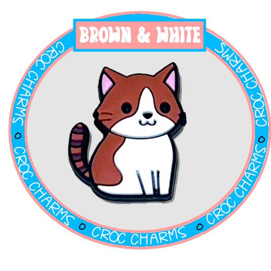 Brown and White