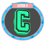 Letter C (Glow in the Dark)