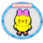 Chick with Pink Bow