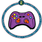 Gaming Controller (purple)