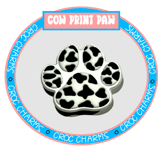 Cow Print Paw