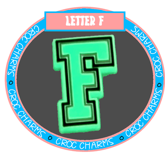 Letter F (Glow in the Dark)