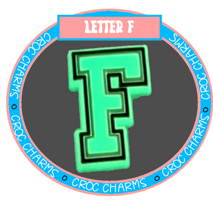 Airdrieonians x 5 Charms (GLOW IN THE DARK A,F,C)