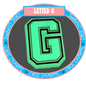 Letter G (Glow in the Dark)