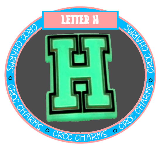 Letter H (Glow in the Dark)