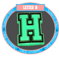 Letter H (Glow in the Dark)