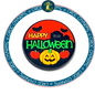 Happy Halloween Circle