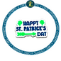 Happy St Patricks Day text