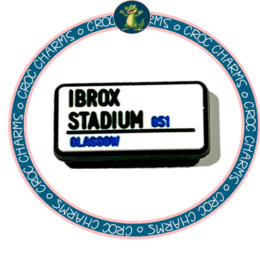 Ibrox Park Street Sign