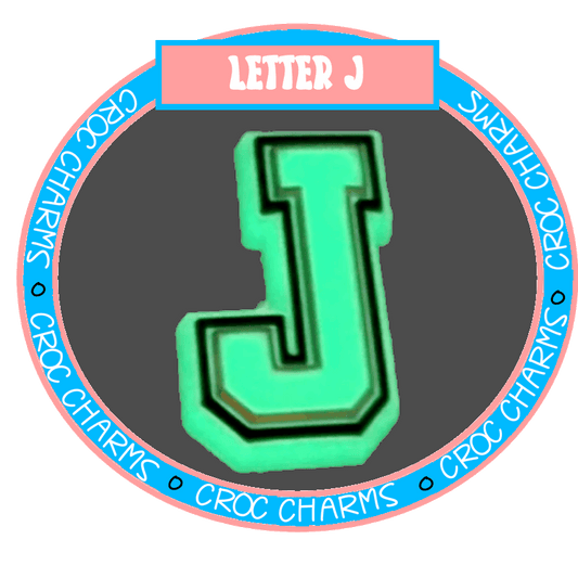 Letter J (Glow in the Dark)