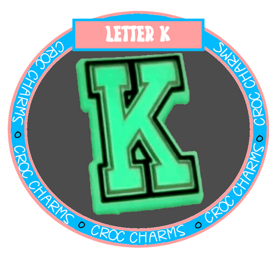 Letter K (Glow in the Dark)
