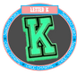 Letter K (Glow in the Dark)