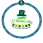 Leprechaun Hat St Patricks Day text