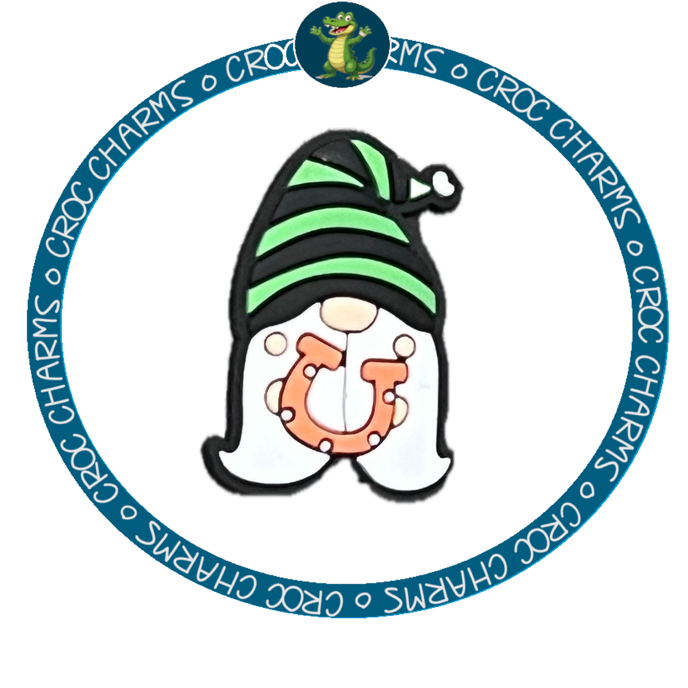 Leprechaun with Horse Shoe - St. Patricks Day