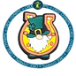 Leprechaun with Large Horse Shoe - St. Patricks Day