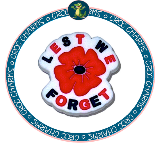 Less we Forget Red & Black