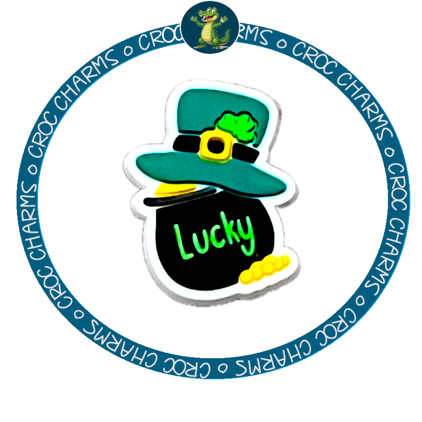 Lucky Money Pot with Irish Hat - St Patricks Day