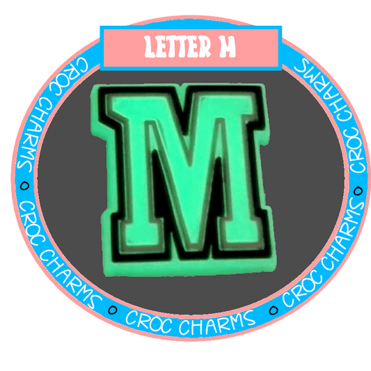 Letter M (Glow in the Dark)