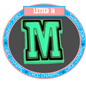 Letter M (Glow in the Dark)